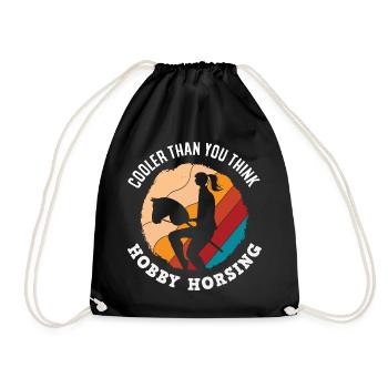 Le loisir de cavalier est plus cool que tu ne le penses - Sac de sport léger - noir - Devant