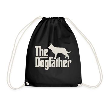 The Dogfather - Deutscher Schäferhund - Turnbeutel - Schwarz - Vorne