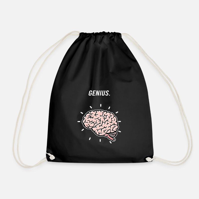 GENIUS. - Turnbeutel - Schwarz