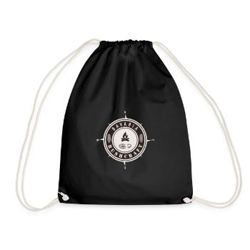 Bushcraft Bavaria - Drawstring Bag - black - Front