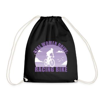 Vélo Route Vélo Sport Cyclisme Cadeau - Sac de sport léger - noir - Devant