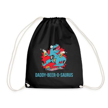 Cadeau de fête des pères pour papa pour la fête des hommes - Sac de sport léger - noir - Devant