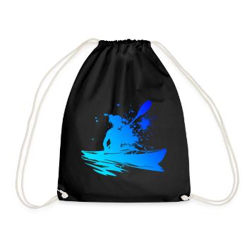 Kayak Kayak Canoë Femmes Hommes Kayak - Sac de sport léger - noir - Devant
