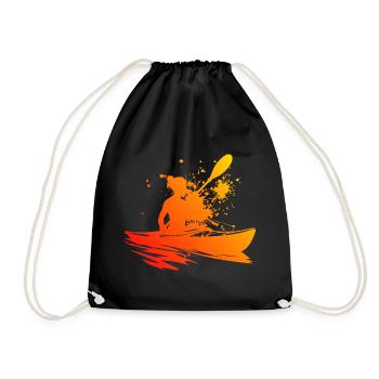 Kayak Femme Kayak Kayak Homme Canoë Kayak - Sac de sport léger - noir - Devant