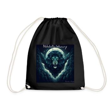 NW - Resilient Rage - Drawstring Bag - black - Front