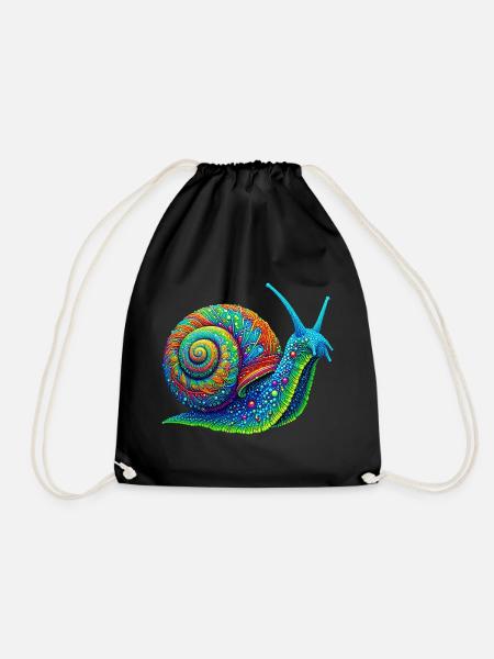 Escargot - Sac de sport léger - noir