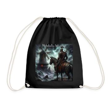 NW - Cries of Delusion - Drawstring Bag - black - Front