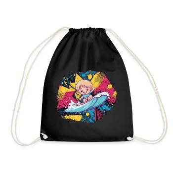 Surfeurs Surfeurs Surfeurs - Sac de sport léger - noir - Devant