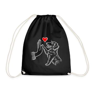 Dachshund Dog Dachshund Breeder Dachshund Lover Dachshund - Drawstring Bag - black - Front