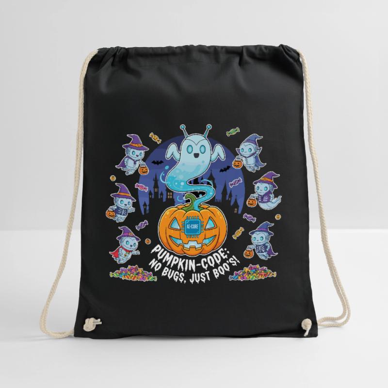 Pumpkin-Code: No Bugs, Just Boo's ! Turnbeutel