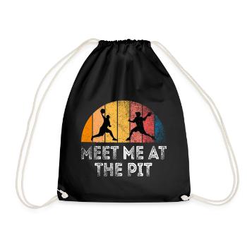 Retrouve-moi à la fosse - Sac de sport léger - noir - Devant