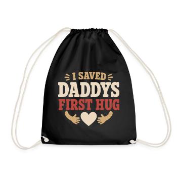 Bienvenue à la maison, Papa Retour militaire - Sac de sport léger - noir - Devant