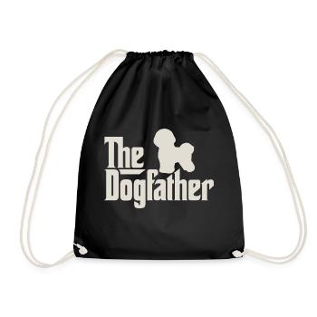Le Dogfather - Bichon - Sac de sport léger - noir - Devant