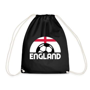 england - Drawstring Bag - black - Front