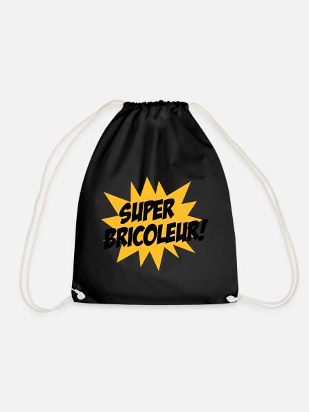 Super Bricoleur ! - Sac de sport léger - noir