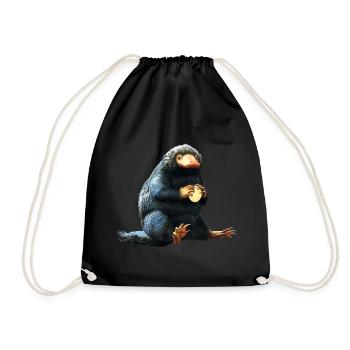 Animaux Fantastiques Niffleur protège pièce - Sac de sport léger - noir - Devant