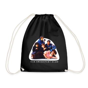 The Breakfast Club All Characters Together - Drawstring Bag - black - Front