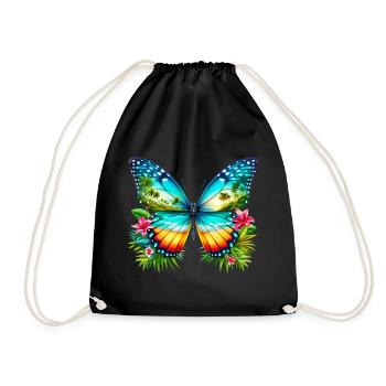 Papillon - Sac de sport léger - noir - Devant