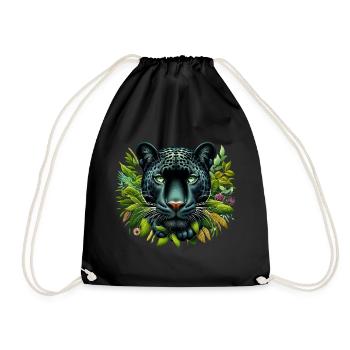 Panthère - Sac de sport léger - noir - Devant