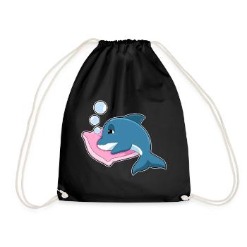 Oreiller de couchage Dolphin - Sac de sport léger - noir - Devant