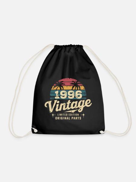 Großartig seit 1996 Geburtstagsgeschenk 1996 - Turnbeutel - Schwarz