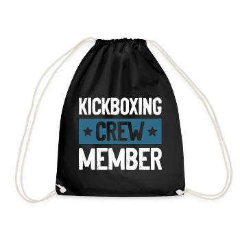 Équipe de kickboxing - Sac de sport léger - noir - Devant