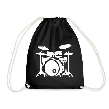 Batteur Batteur Batteur Offert - Sac de sport léger - noir - Devant