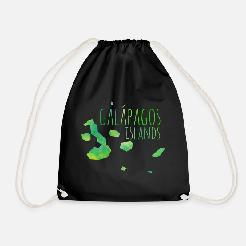 Galapagos - Turnbeutel - Schwarz