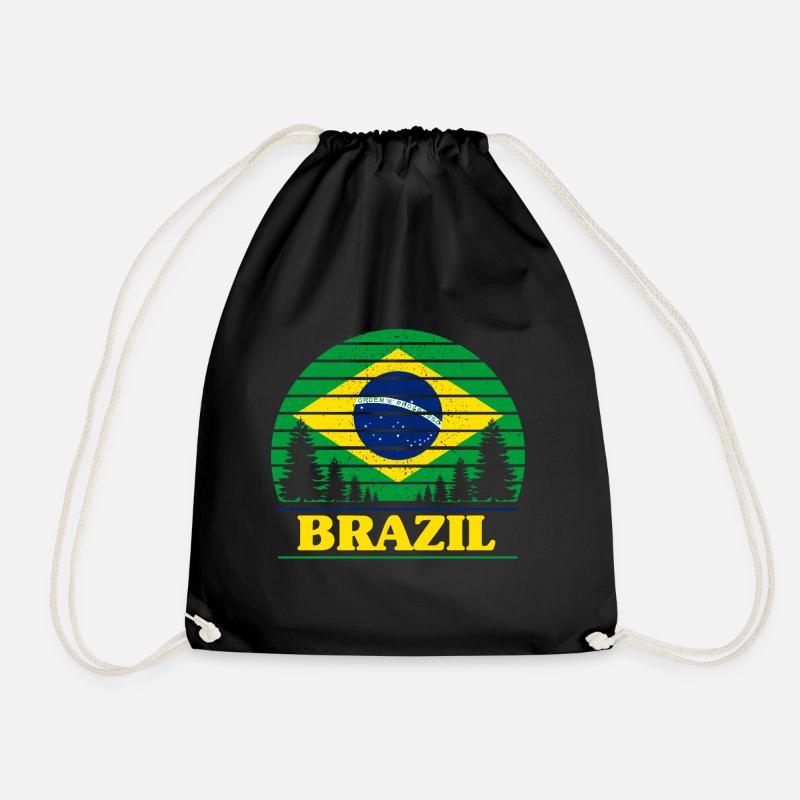 Brésil - Sac de sport léger - noir