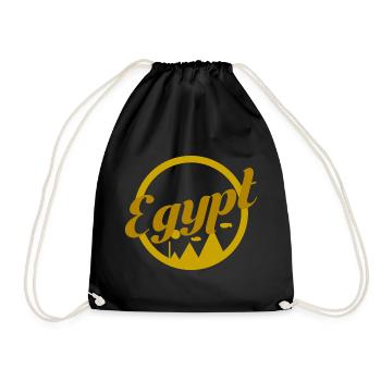 Egypte Egypte Pyramides Le Caire Idée cadeau d’été - Sac de sport léger - noir - Devant