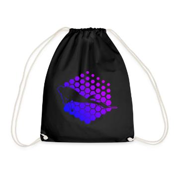 Femmes Plongeuses Plongée sous-marine Plongeuse - Sac de sport léger - noir - Devant