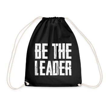 Be The Leader - Drawstring Bag - black - Front