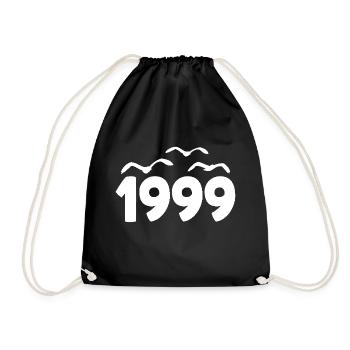 1999 Année Anniversaire Millésime 1999 - Sac de sport léger - noir - Devant