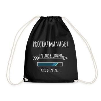 Chef de projet Gestion de projet Etudes Profession - Sac de sport léger - noir - Devant