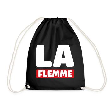 flemme - Sac de sport léger - noir - Devant