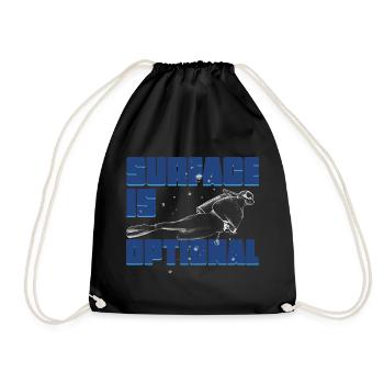 Plongeurs Plongée sous-marine Plongée - Sac de sport léger - noir - Devant