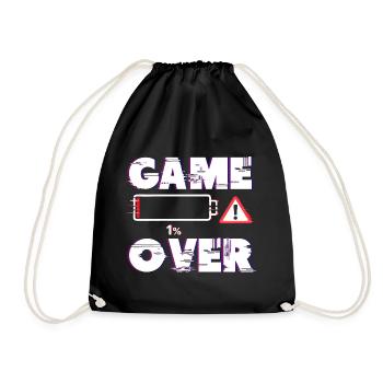 Gaming Gamer Video Games Controllers Gaming Gamers - Drawstring Bag - black - Front