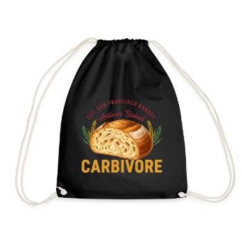 Sauerteigbrot Backkarbivore San Francisco - Turnbeutel - Schwarz - Vorne