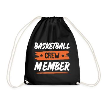 Équipe de basket-ball - Sac de sport léger - noir - Devant