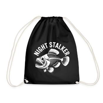 Pêche à l’os de squelettes de poissons Nightstalker - Sac de sport léger - noir - Devant
