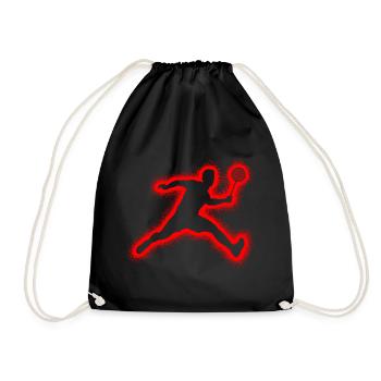 Joueurs de badminton Badminton hommes Badminton garçons - Sac de sport léger - noir - Devant