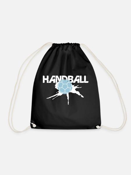 Handball Sport - Turnbeutel - Schwarz