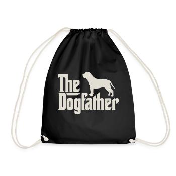 Le Dogfather - Mastiff Bullmastiff - Sac de sport léger - noir - Devant