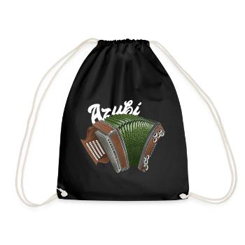 Trainee // light | ZiachON! - Drawstring Bag - black - Front