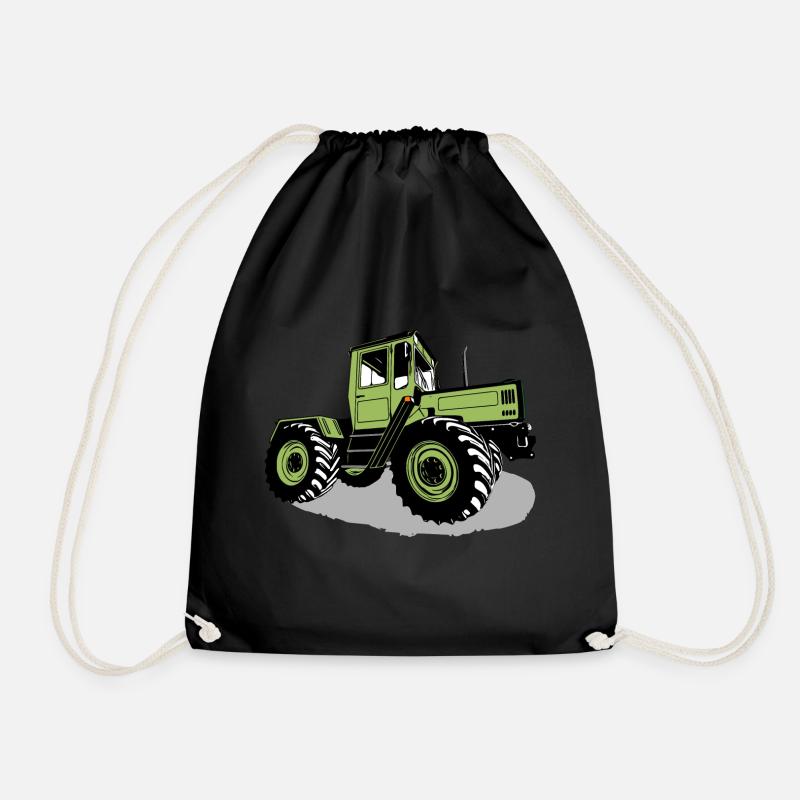 Unimog - Oldtimer - Offroad - 4x4 - MB Trac - Turnbeutel - Schwarz
