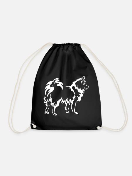 Spitz "Black Edition" - Turnbeutel - Schwarz