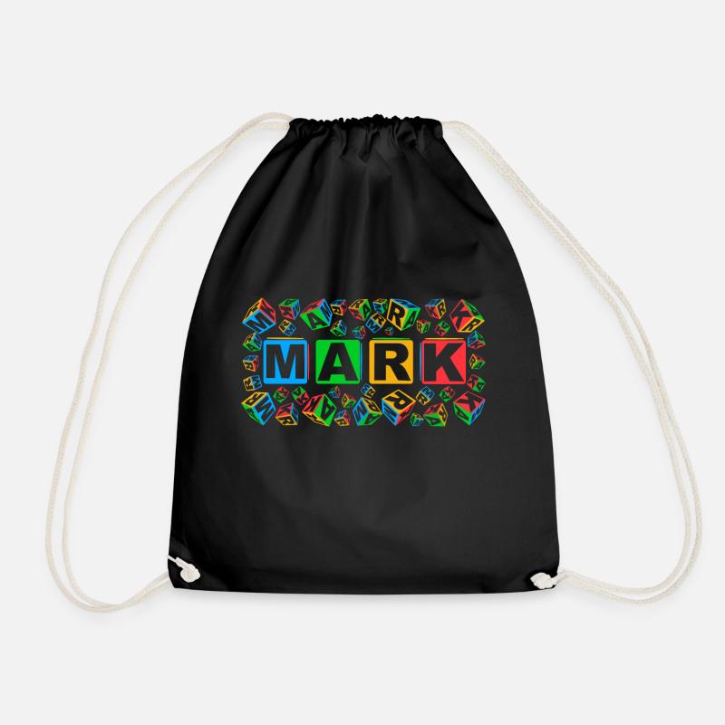 MARK colourful cubes - Turnbeutel - Schwarz