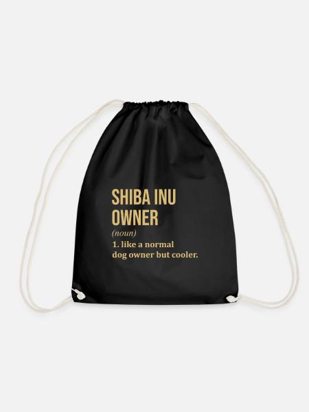 Shiba Inu Shiba Inu Shiba Inu - Turnbeutel - Schwarz