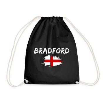 Bradford England - Turnbeutel - Schwarz - Vorne