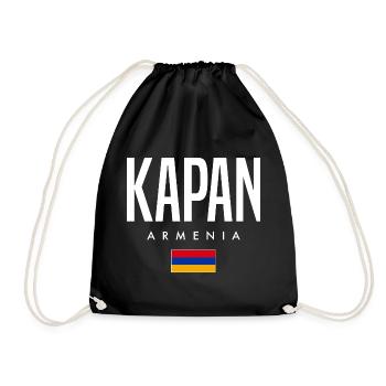 Kapan Armenia - Drawstring Bag - black - Front